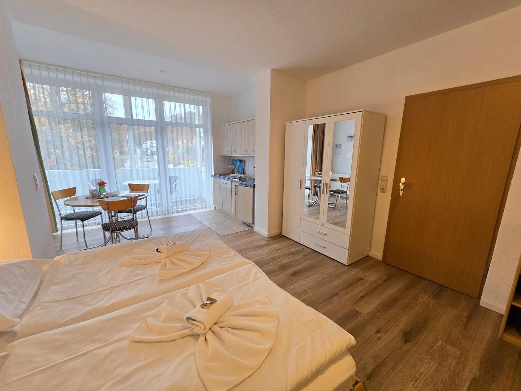 Residenz Seeblick Studio 2 mit Balkon Sellin  Exterior foto